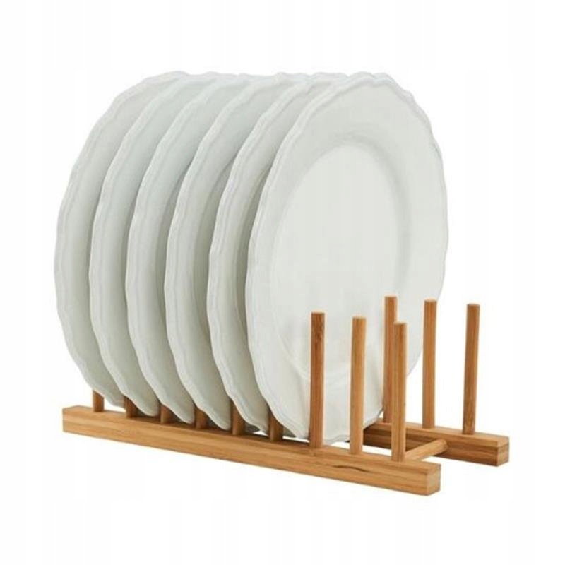 Bambusový organizér.Podstavec: taniere, veko 34 cm