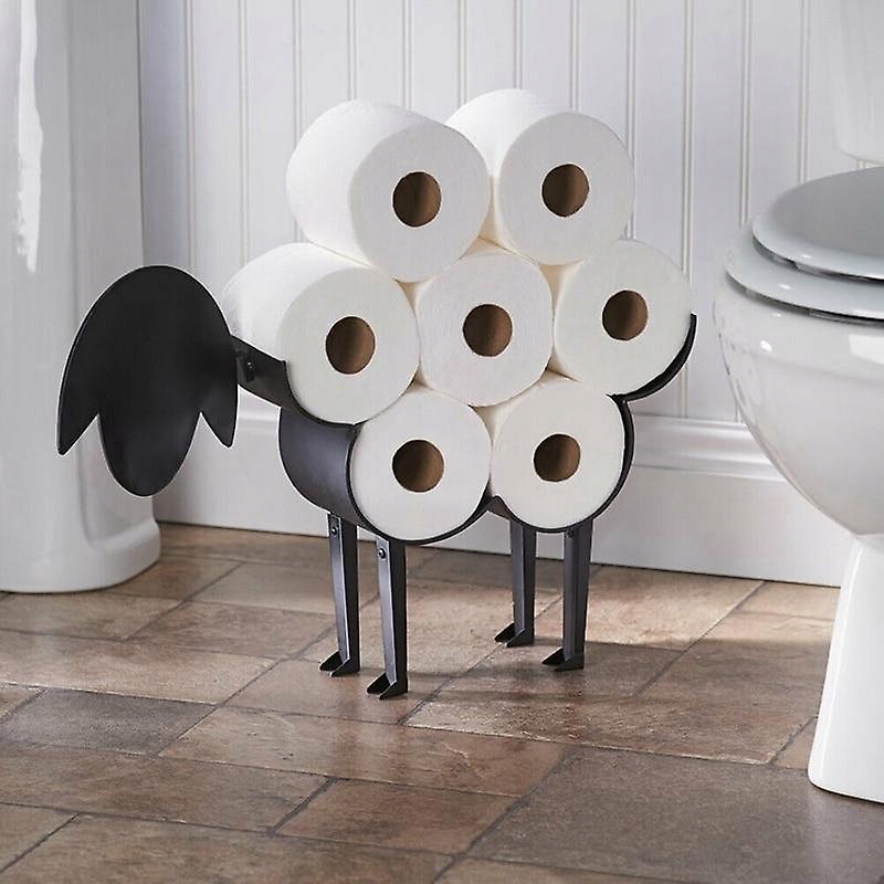 Dekoratívny držiak na toaletný papier pomaly