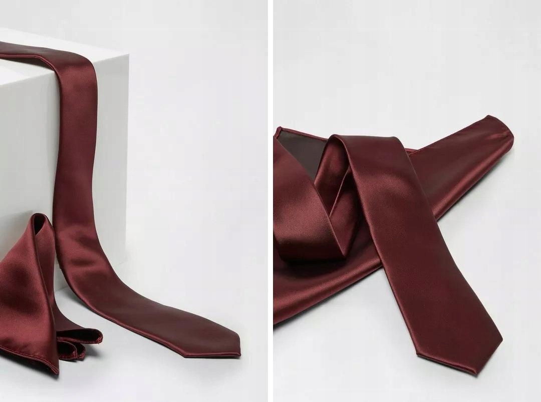 B32P002 Burgund Burgon meswear kravata