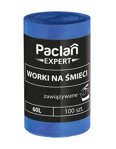 PACLAN Expert vrecká na odpadky zviazané 60 l 100ks