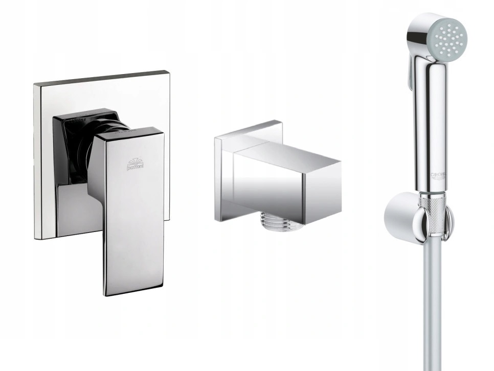 PAFFONI LEVEL BIDET SET + BIDETTA GROHE