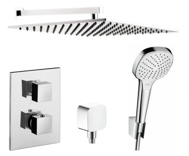KOMPLET KABÍNY PAFFONI LEVEL + TERMOSTAT DAŽĎOVÝ 40