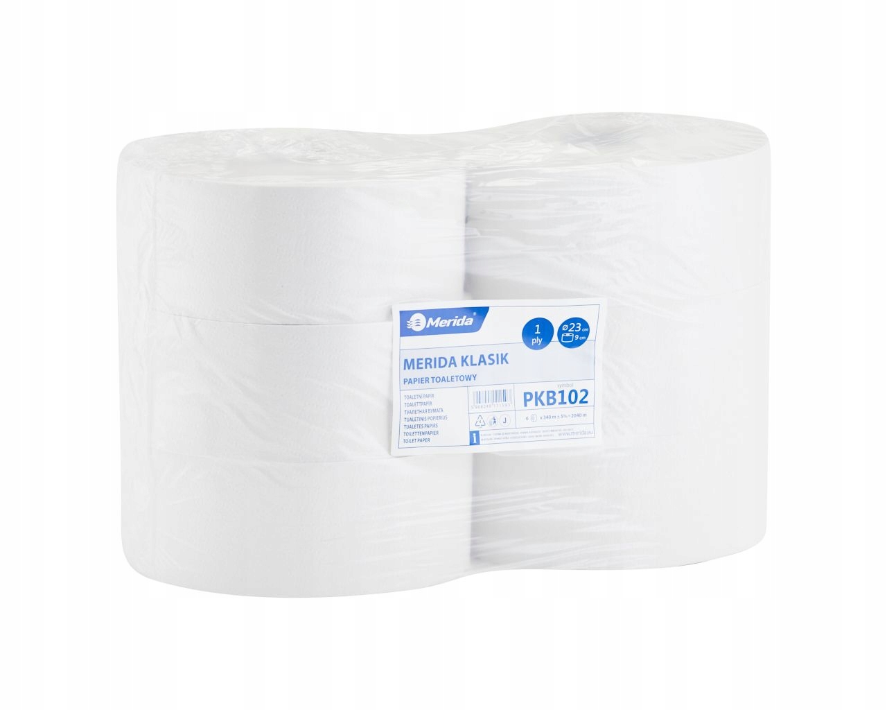 Biely toaletný papier Merida Merida Maxi Pkb102