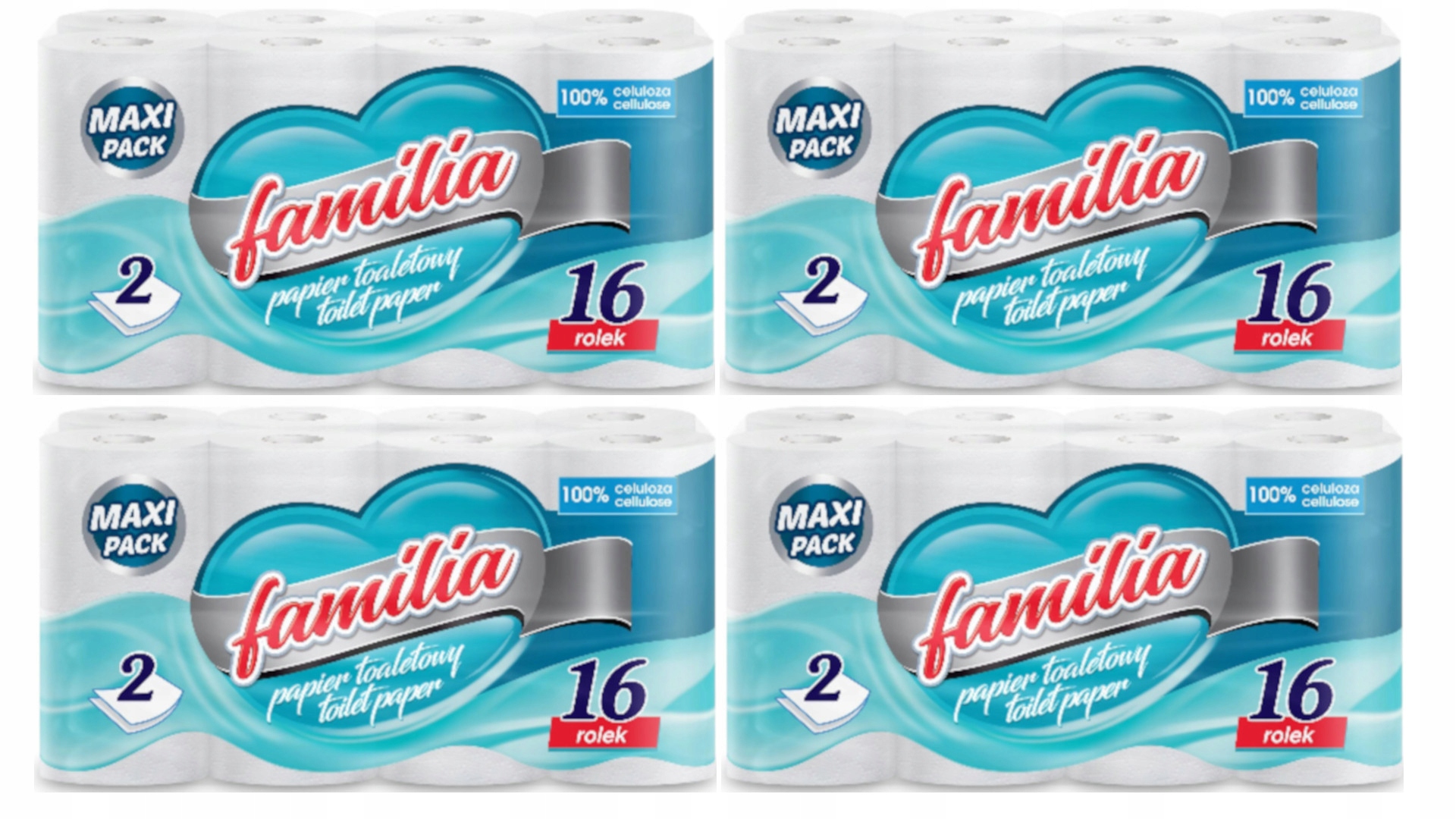 Familia 64 toaletný papier 100% celulóza