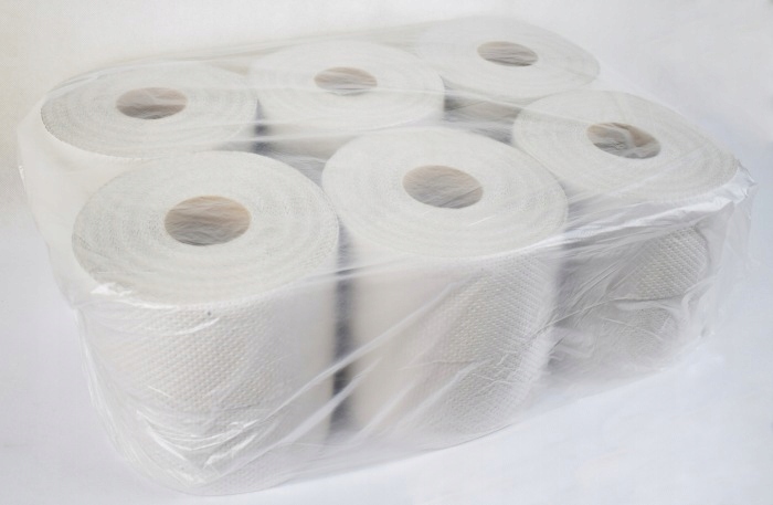 JUMBO TOALETNÝ PAPIER ŠEDÝ 18 CM 12 KUS