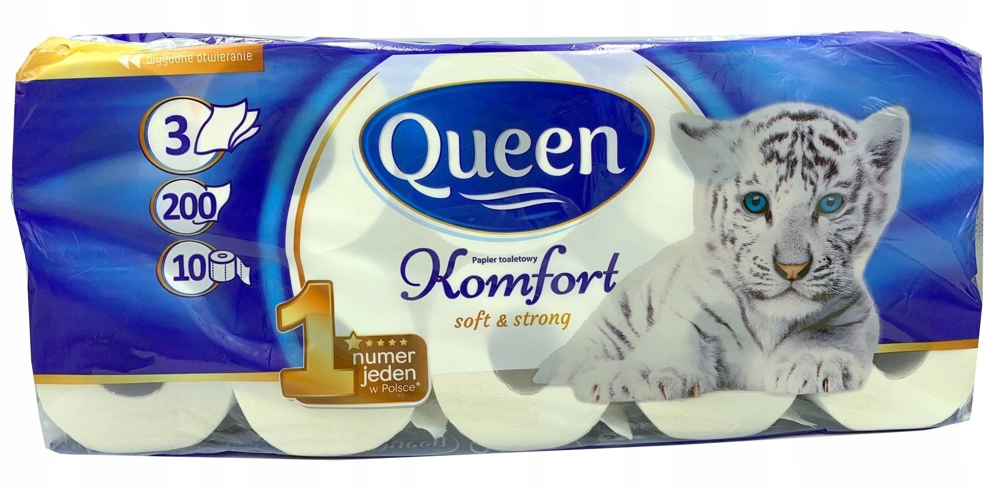 Queen Comfort Paper Comfort 60 valčekov 3 vrstvy