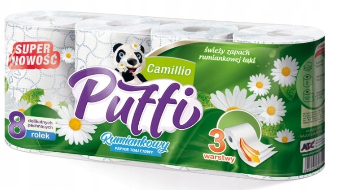Rumian toaletný papier 3 vrstvy celulózy 64 ks