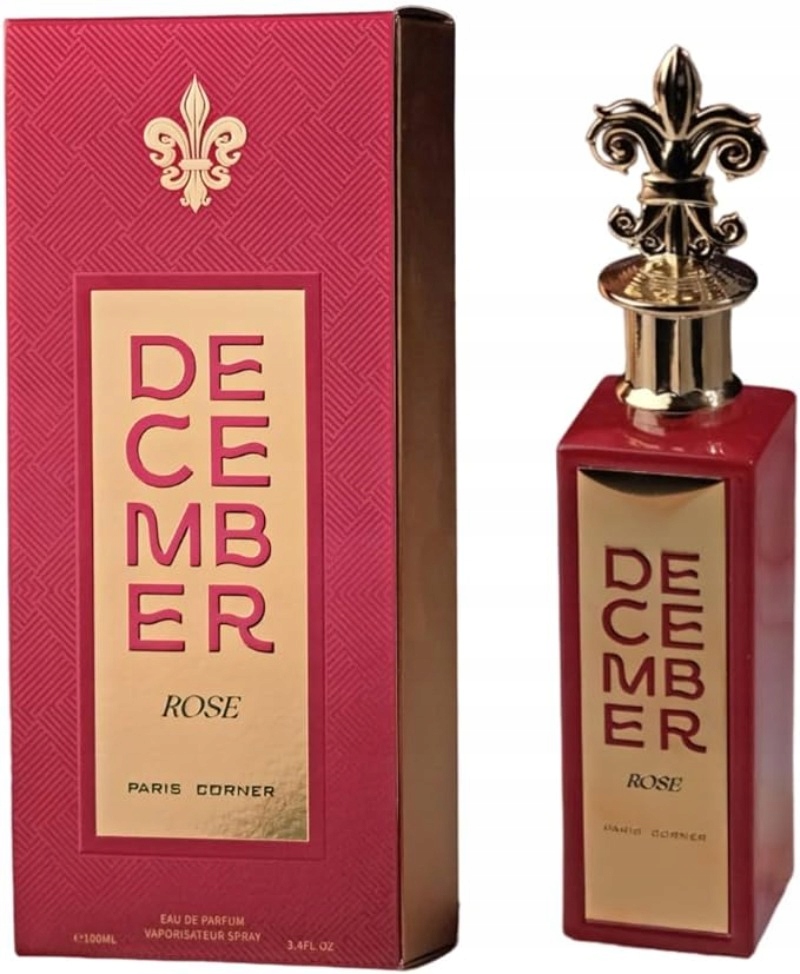 Parfumovaná voda Paris Corner December Rose unisex 85 ml