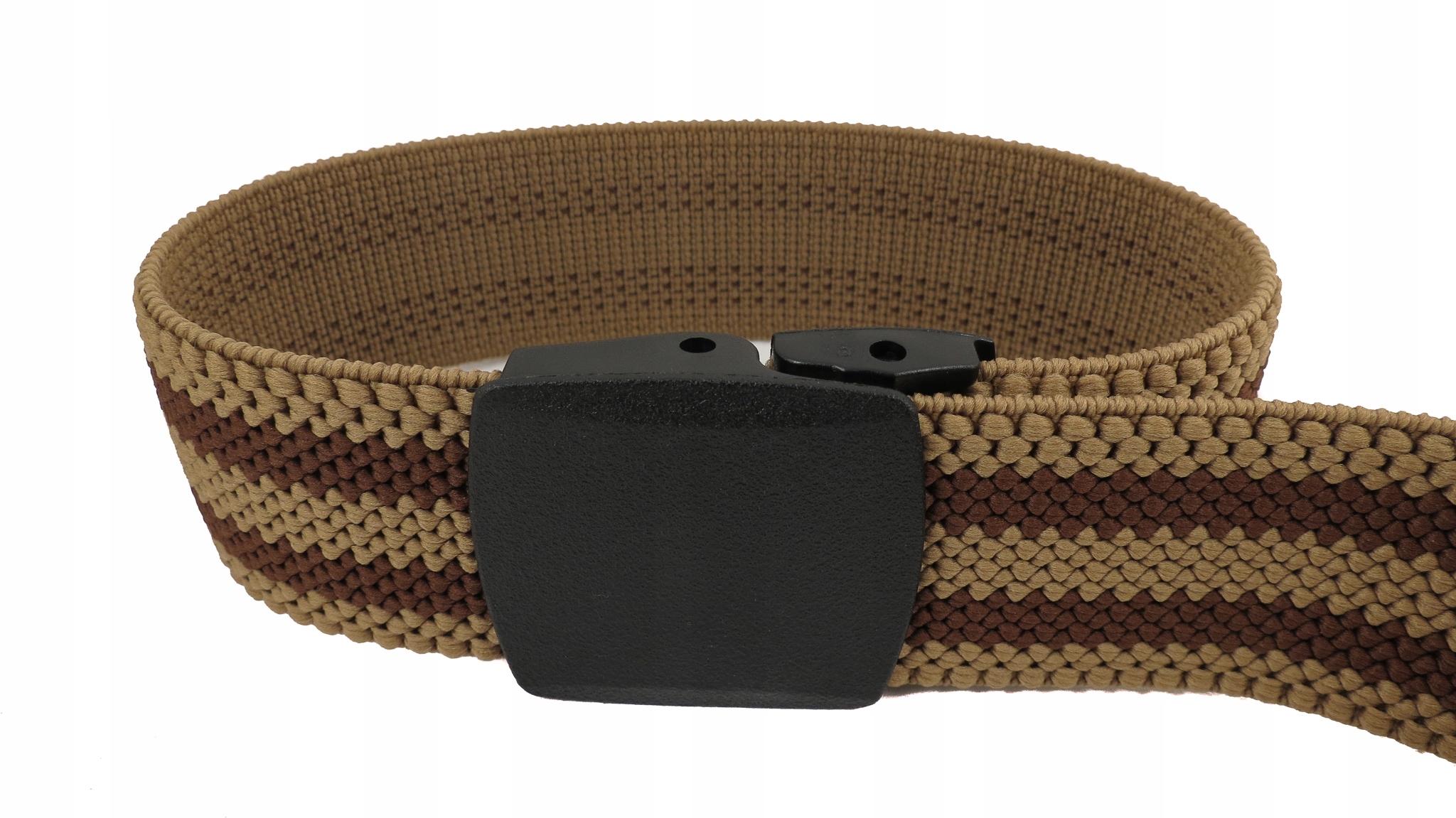 Opasok - CGM Beige, Brown Strip - Unisex Product