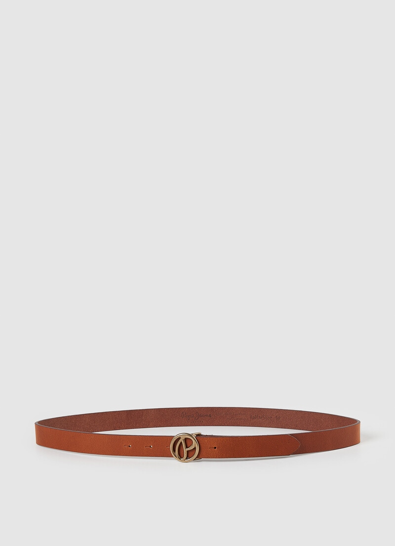 Opasok - Pepe Jeans Brown Belt - ženský produkt