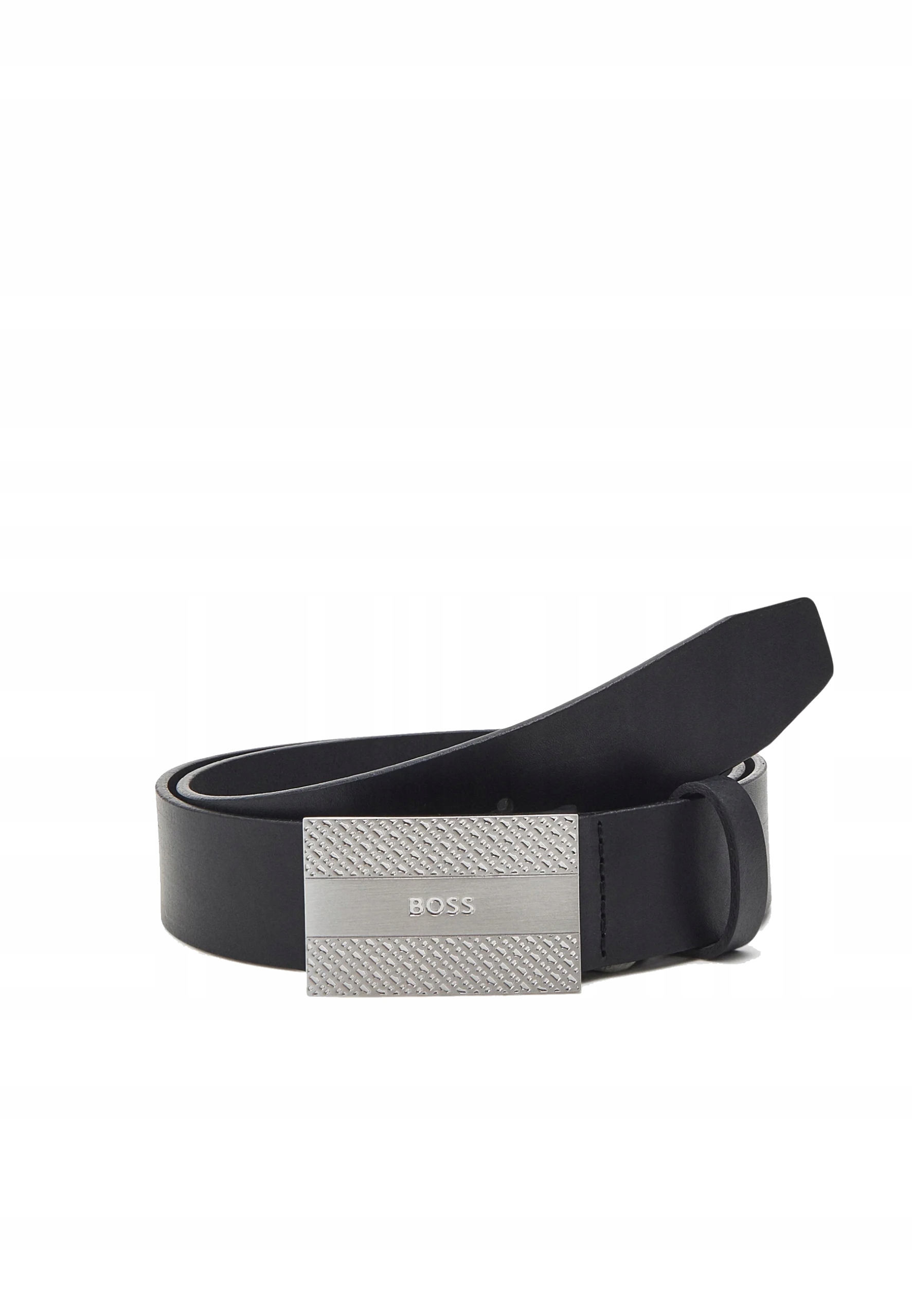 Opasok - Hugo Boss Black, Silver Strip - Pánsky produkt