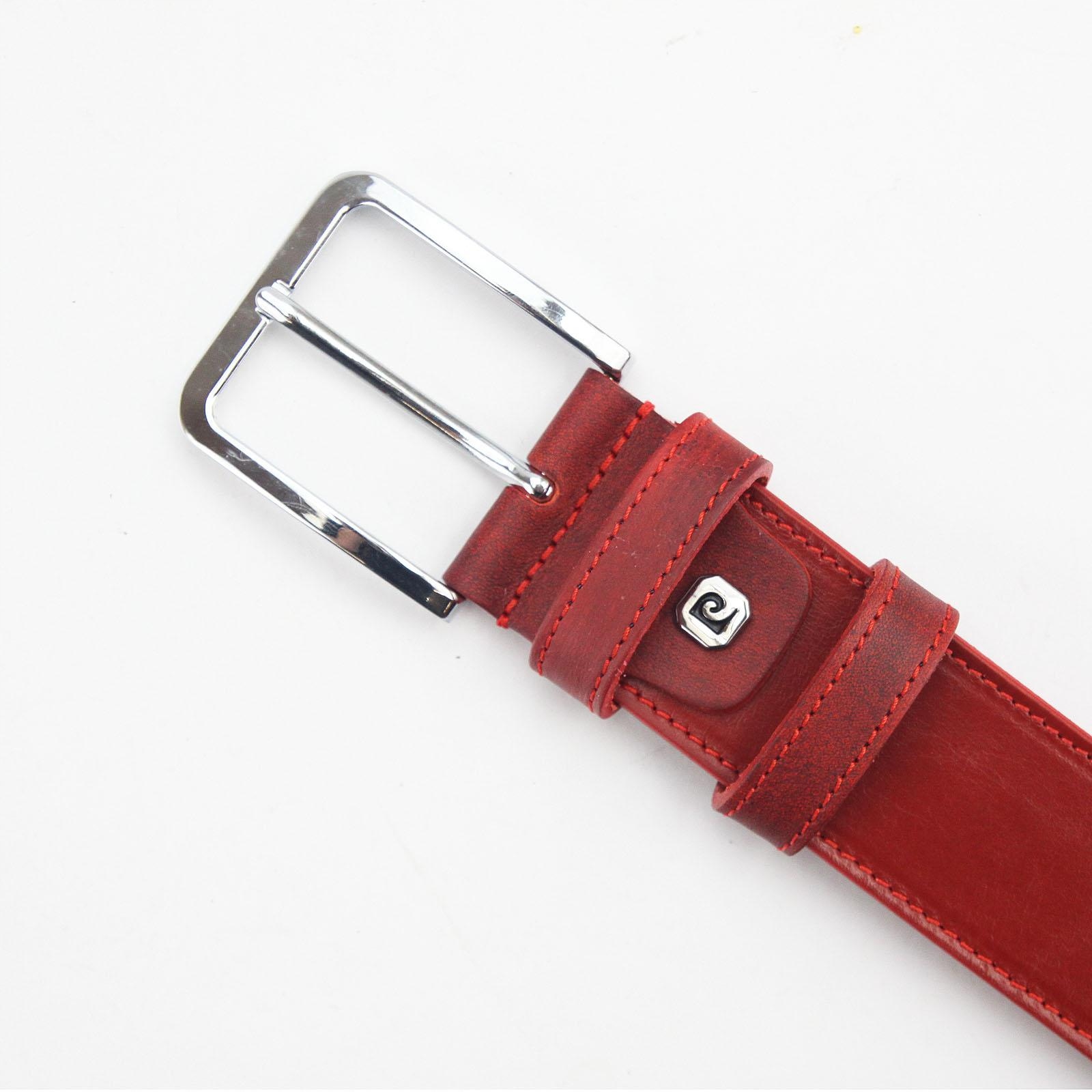 Opasok - Pierre Cardin Red Belt - mužský produkt