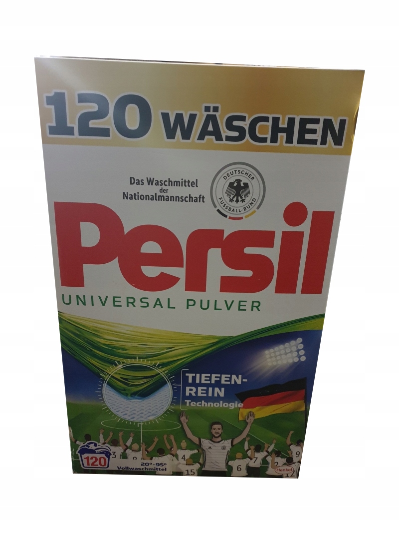 Prací prášok - Persil 120 umývanie bieleho prášku 7,8 kg nemčina