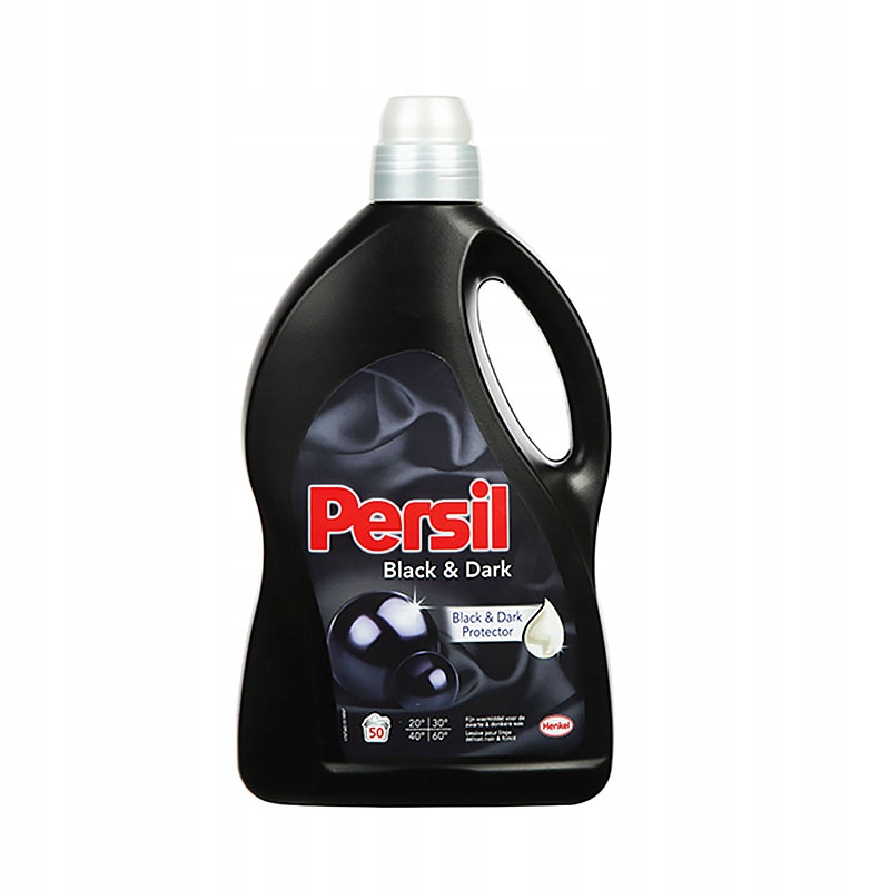 Prací gél - Persil čierna tmavo čierna umývačka kvapalina 50 3l