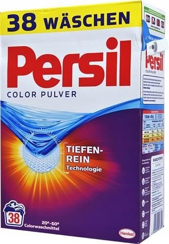 Prací prášok - Persil Farebný posuvný prášok 38 WASCE
