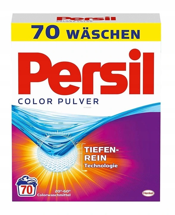 Prací prášok - Persil Farebný posuvný prášok 4,55 kg 70PR