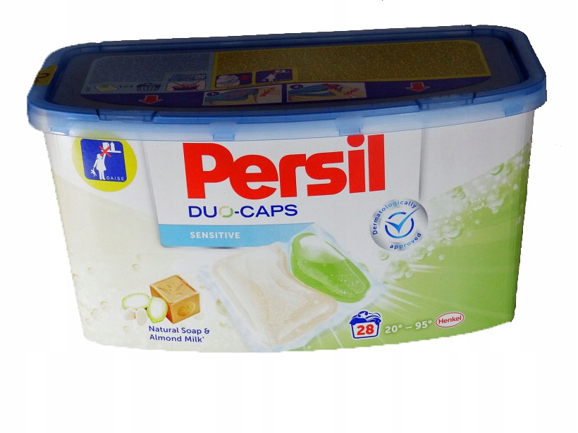 Pracie kapsuly a tablety - Persil Duo Caps citlivé kapsuly kapsuly 28 WASCE