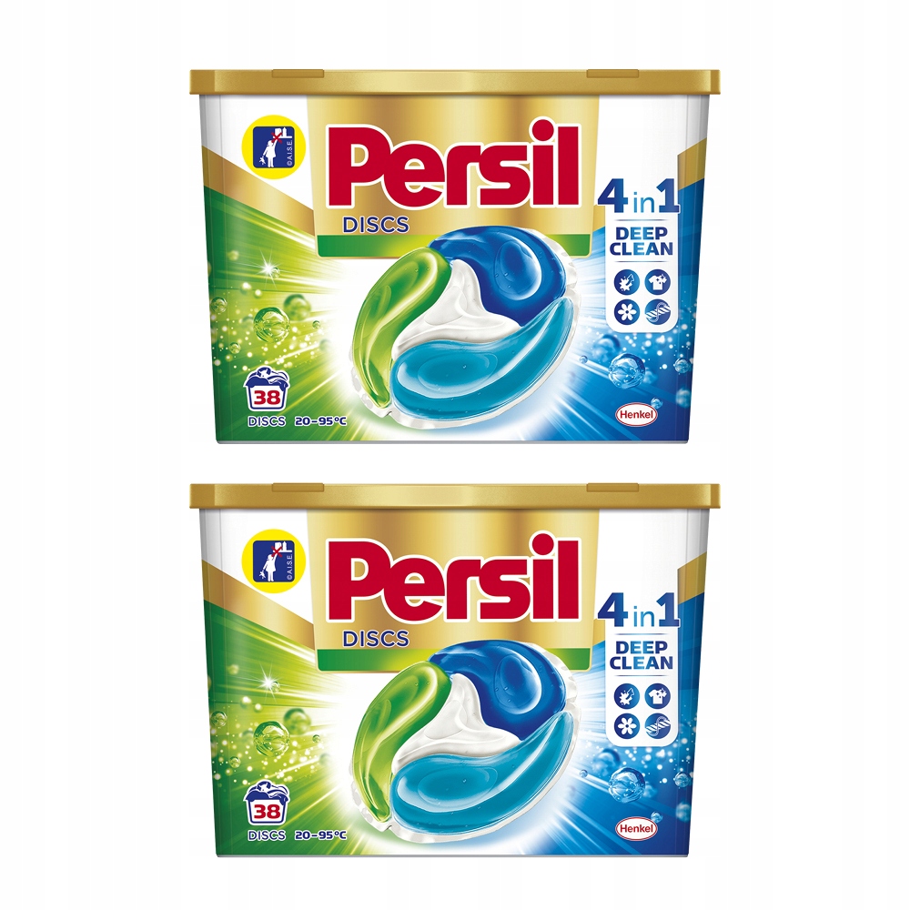 Pracie kapsuly a tablety - Persil disky Umývanie kapsúl 76 ks. Pravidelný