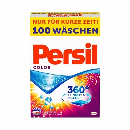 Prací prášok - FARBA PERSILU PRÁŠKA 100-200 PRAŃ DE