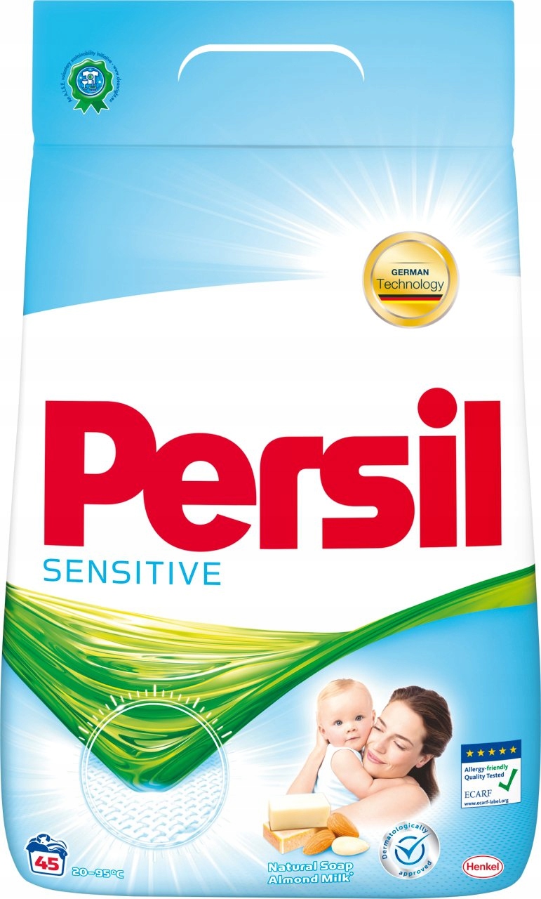 Prací prášok - Persil citlivý na pranie 2.9kg (45 umývaní)