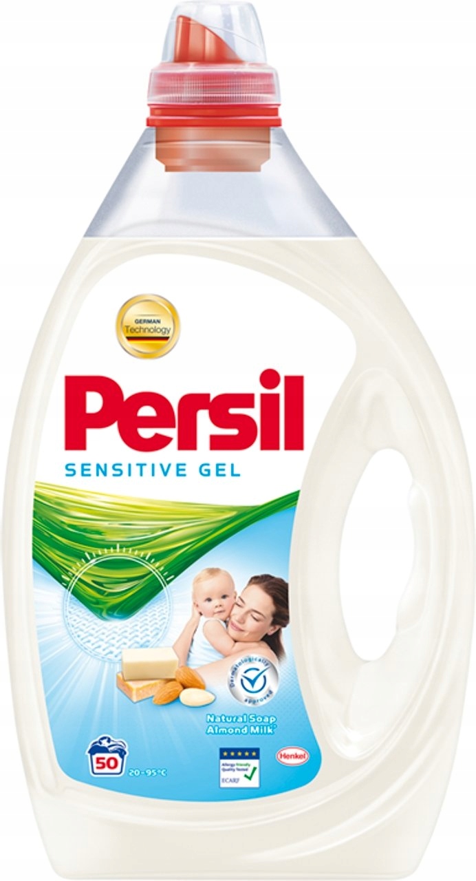 Prací gél - Persil citlivý na umývanie gél 2,5l (50 umývaní)