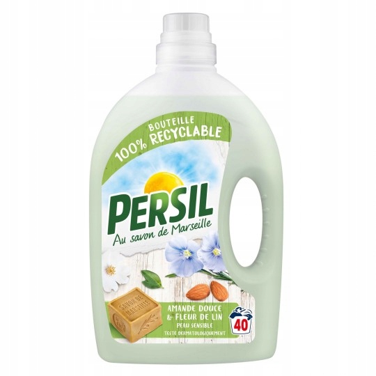 Prací gél - Persil-gél na umývanie Marseille mydlom mandle