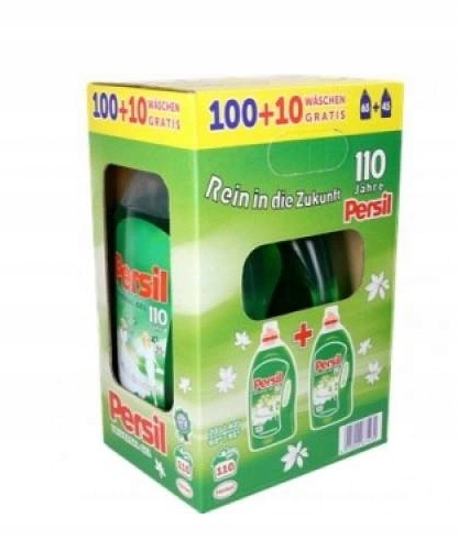 Prací gél - Persil Duopack Gel 8,03l Universal 65P + 45P