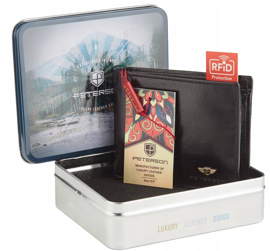 Peňaženka - Tommy Hilfiger Walfel Prírodná koža biela, červená, modrá Tommy Hilfiger 31TL220053 620 - červená/WH/Navy - Pánsky produkt