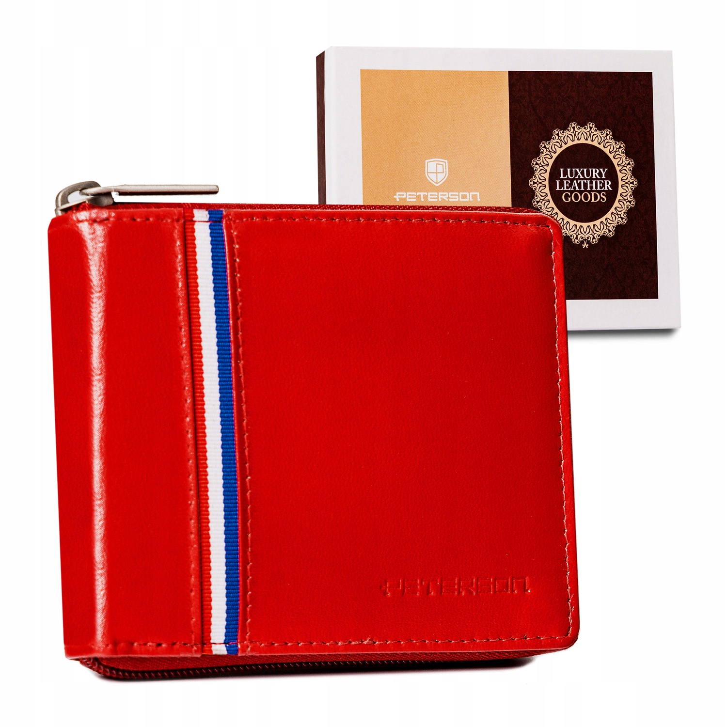 Peňaženka - Peterson Peterson Wallet Natural Leather Black PTN RD-30-GCL Black-Womens's Product