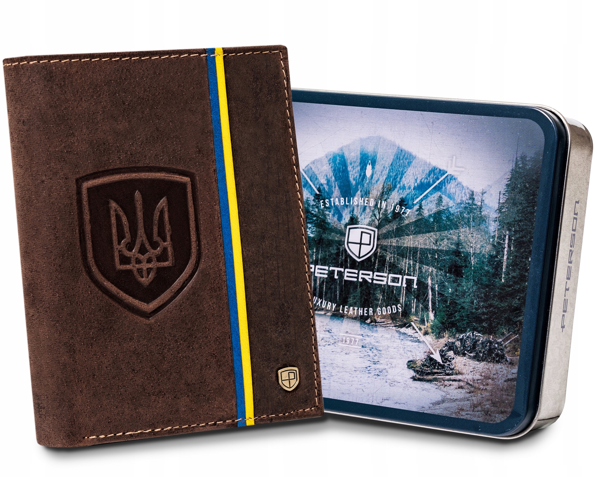 Peňaženka - Produkt Betlewski Wallet Natural Leather Black BPM-BH-66-Men