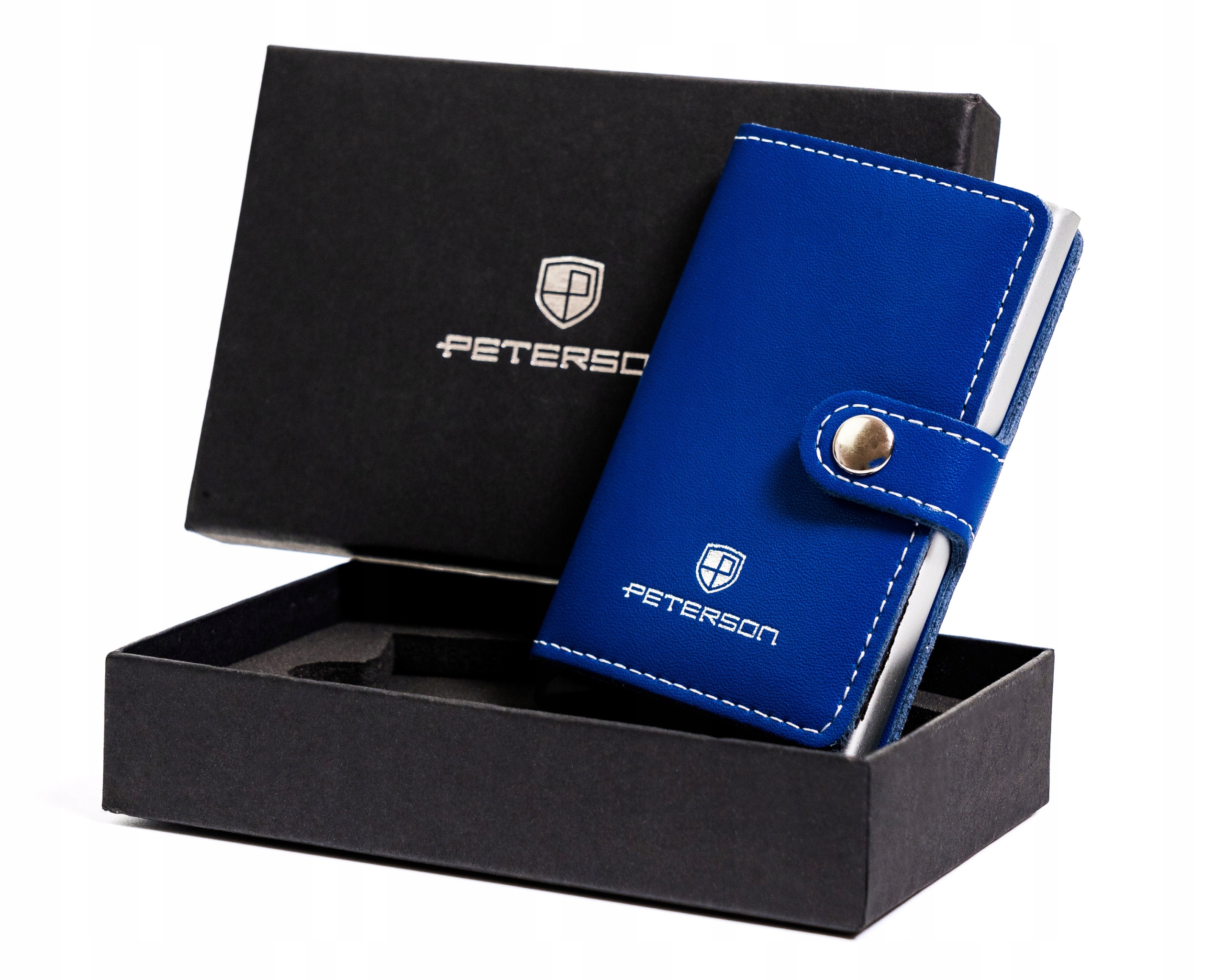 Peňaženka - Peterson Peterson Wallet Prírodná koža modrá PTN es -blue - Unisex Product