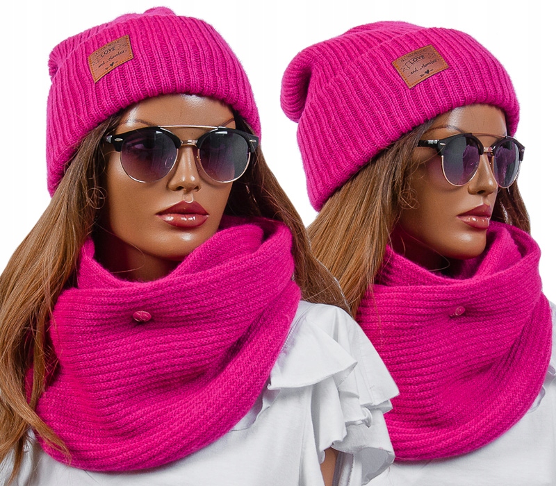 Sada klobúkov, komína (golf) fanabella jesenná, klasická zima, teplá, elegantná, šál, utieraná, béžová, biela, čierna, červená, ecru, námornícka modrá, khaki, modrá, ružová, striebro, šedá, tyrkysová, zelená, zelená, zelená. Zlatá, zlatá žltá