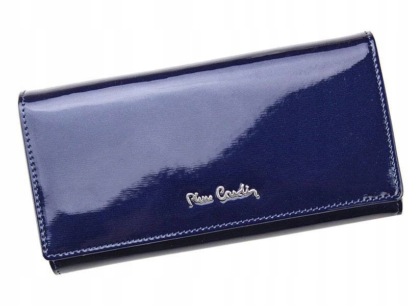 Peňaženka - Pierre Cardin peňaženka z pravej kože modrá 05 LINE 114 BLUE - Dámsky produkt