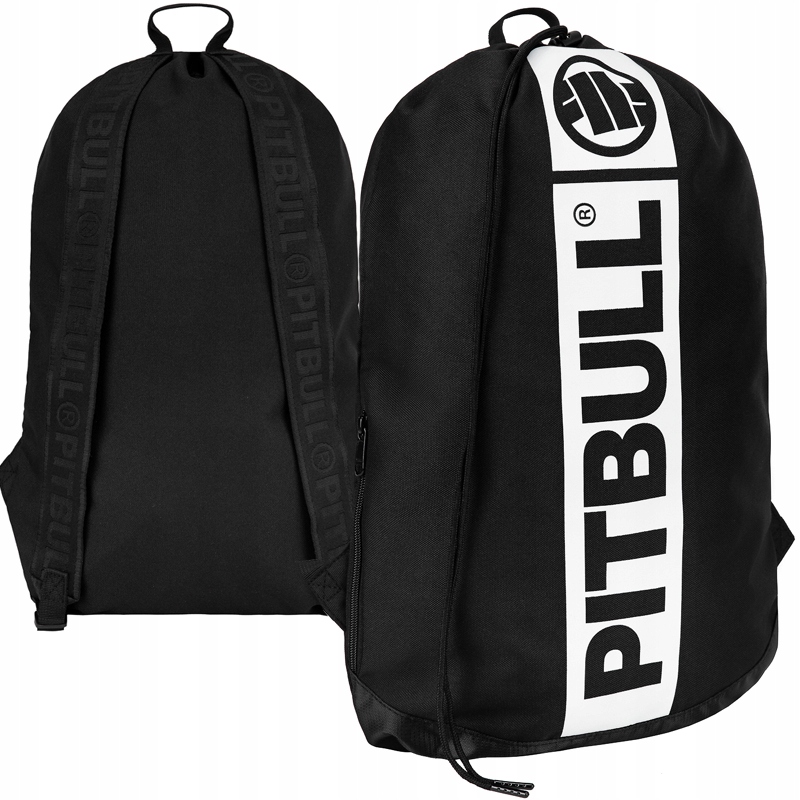 Pit Bull West Coast Hilltop Gym Bag White, Black