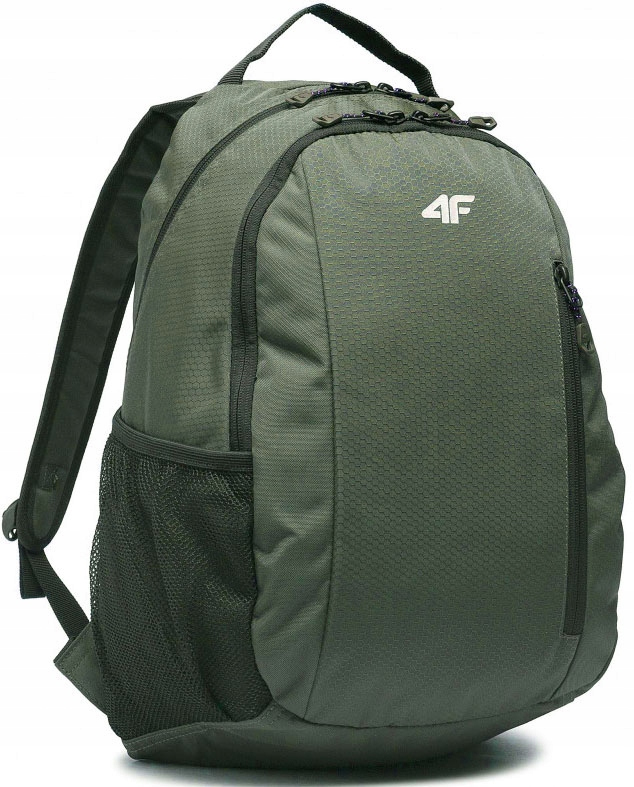 Single -Chamber School Backpack 4F odtiene zelenej 25 l