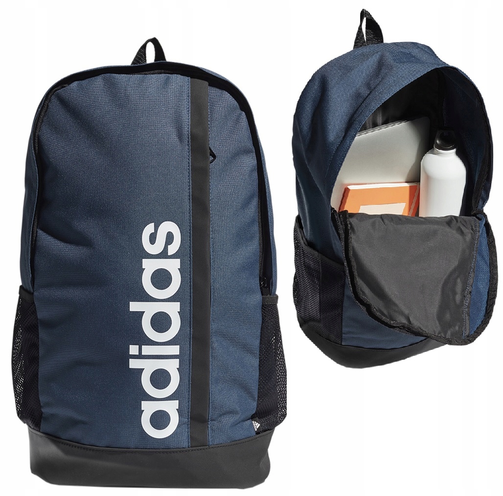 Single -Chamber School Backpack adidas odtiene modrej 22 l