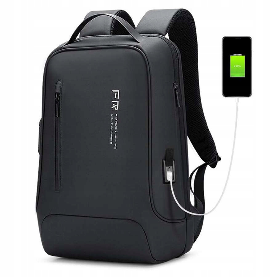 Batoh pre notebook 4 KOM nepremokavý s USB 16.4 “