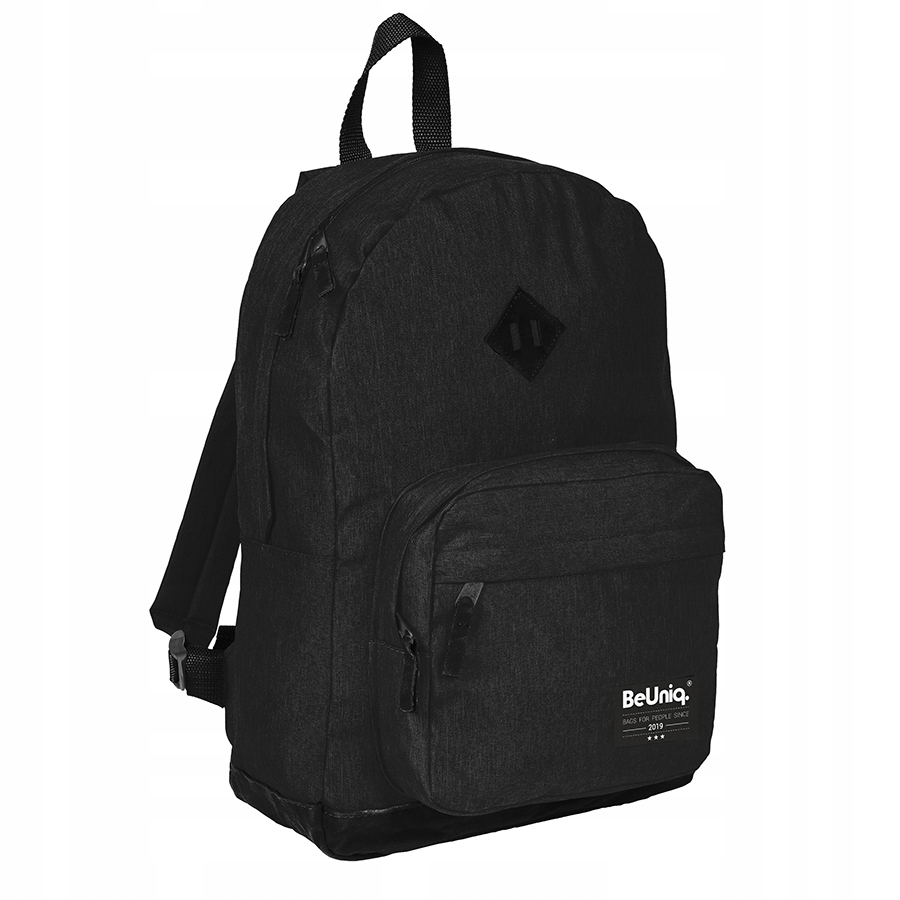 Single -Chamber School Backpack Beuniq Black 13 L