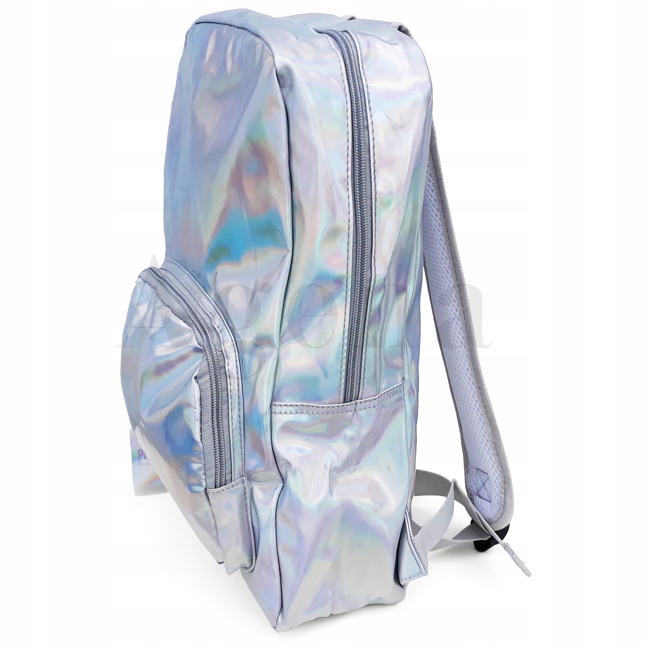 4f Black, Silver School Batoh