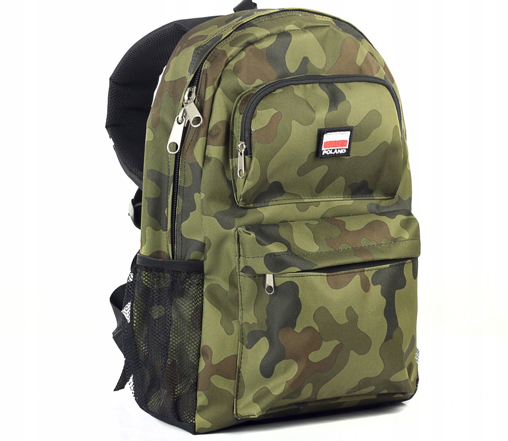 Sprostredkovať športový batoh batohu WZ Black, Grey, Multi -Colored