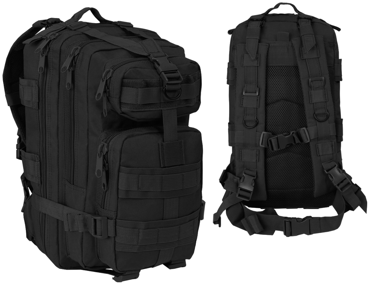 Dominátor tieňový vojenský batoh 20-40 l čierny