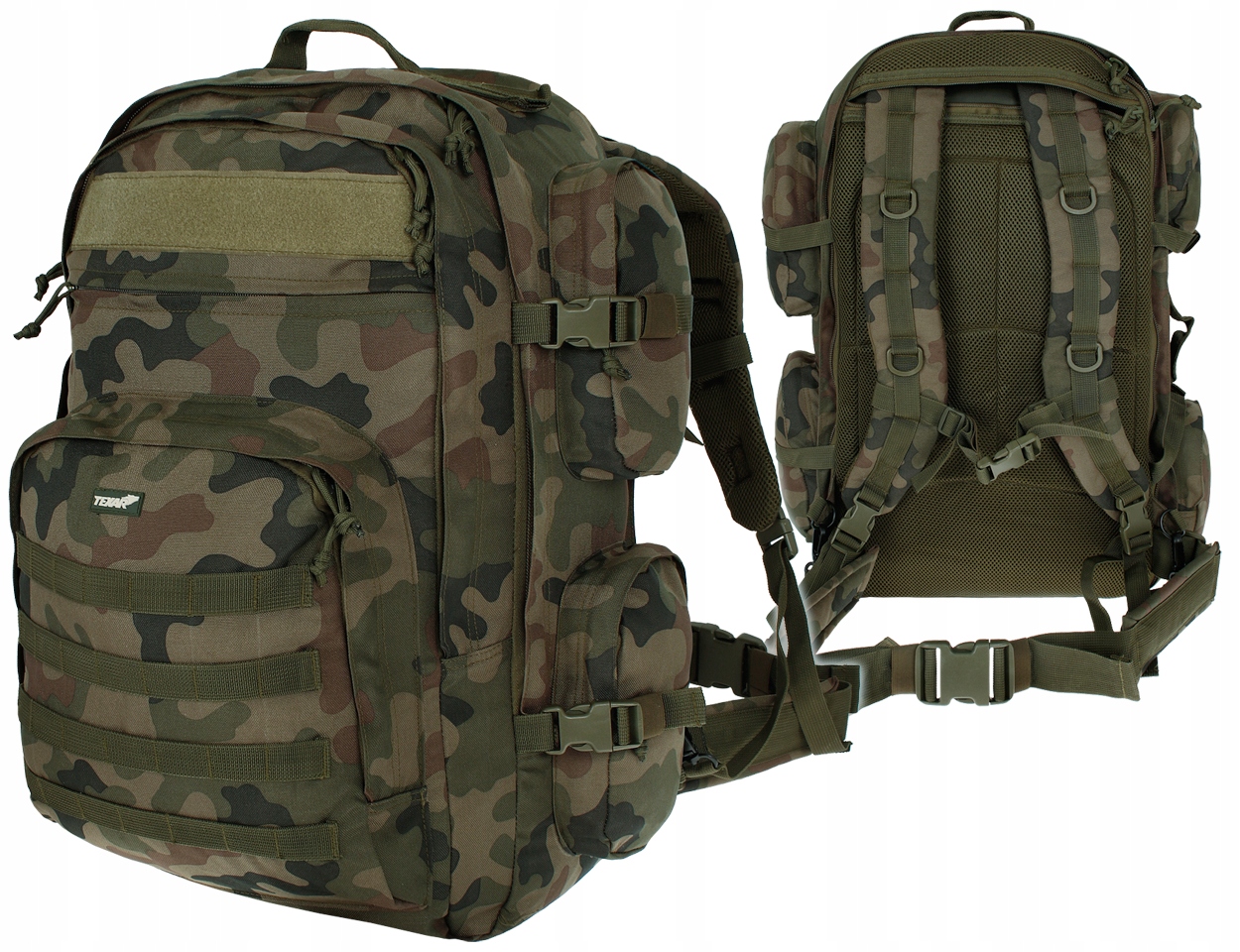 Texar Grizzly 65 L Multi -Color Back