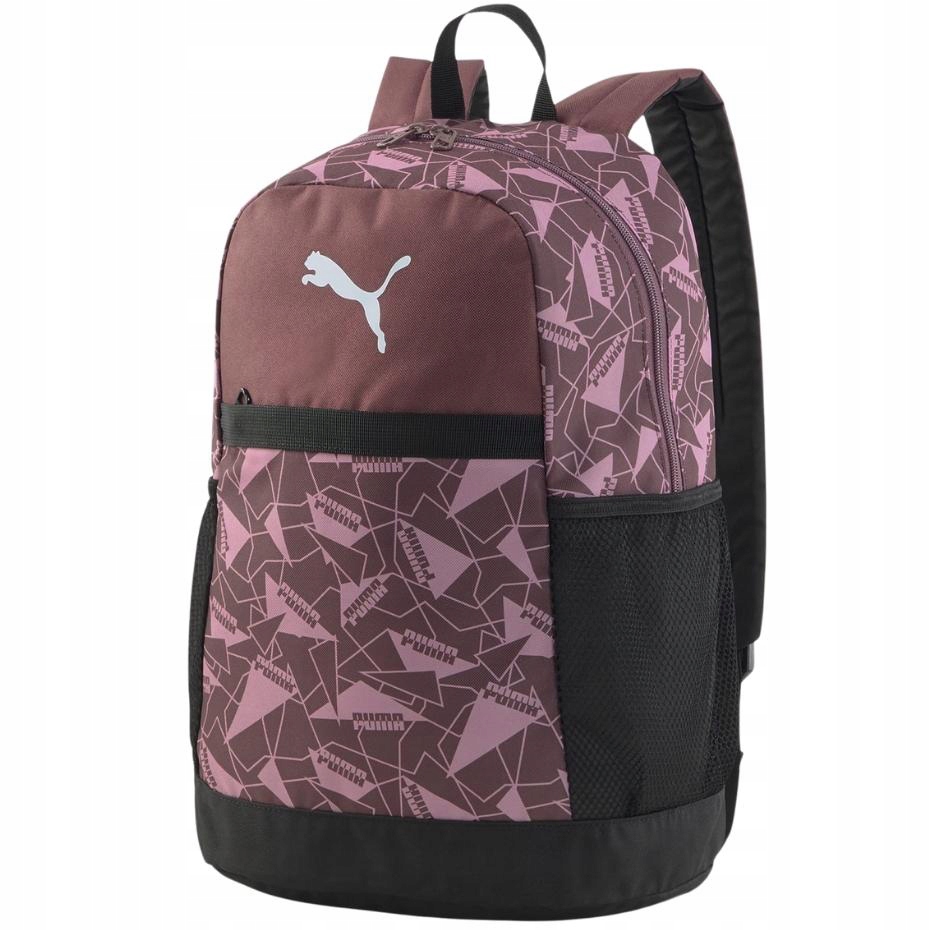 Multi -Chamber Puma School Backpack odtiene fialovej