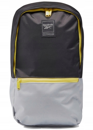 Reebok športový batoh batohu cvičenie pripravené sivé, žlté