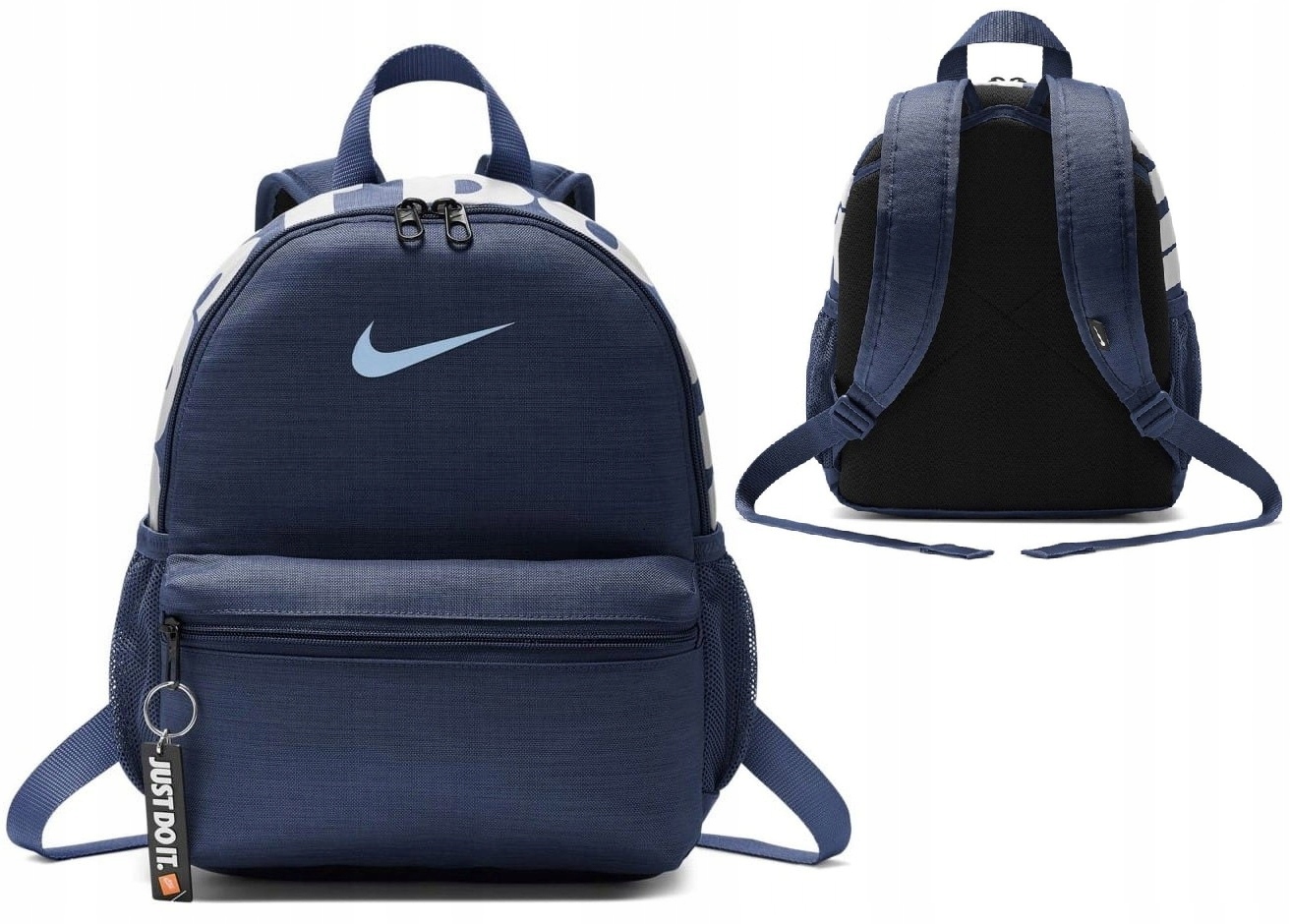 Nike Mini Brasilia Just It to Navy, Multi -Colored Sports Batoh
