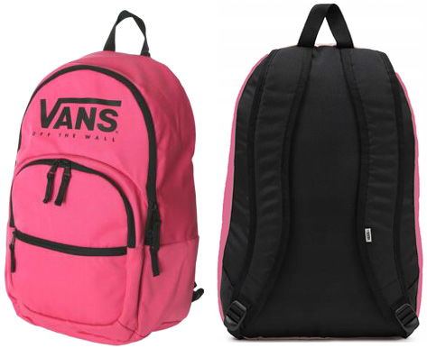 Vans Classic Black, Pink School Batoh