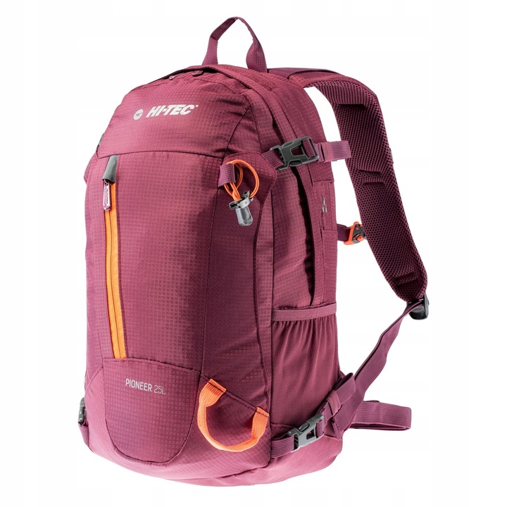 Hi-Tec Pioneer Tourist Backpack 25 20-40 L pomaranče a červené