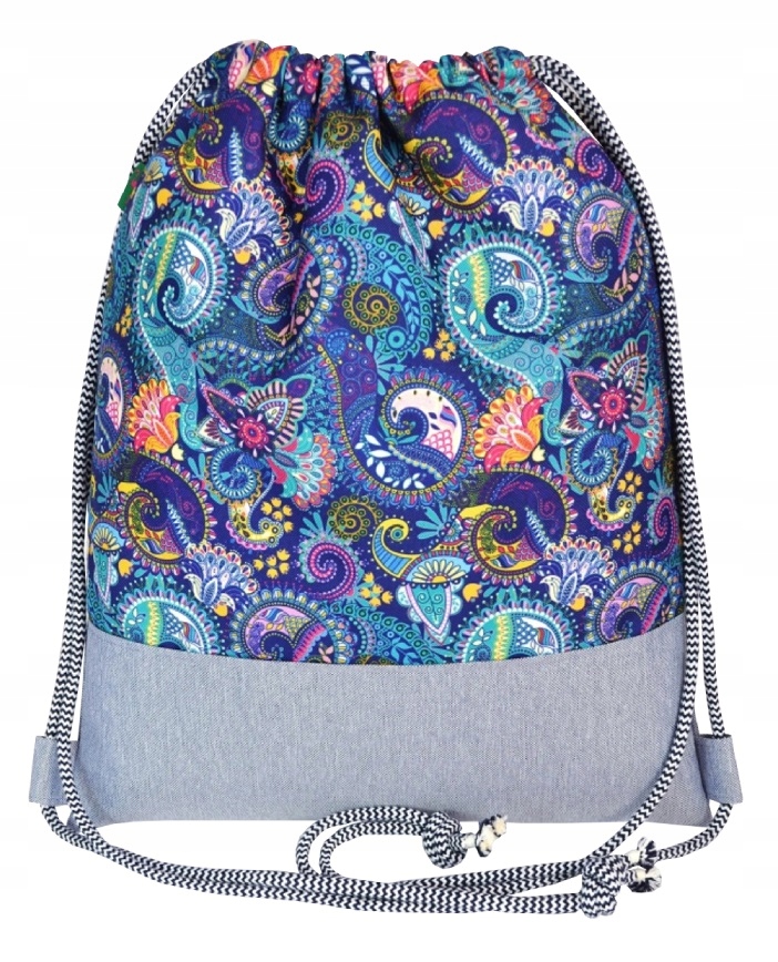 Paisley Blue Coolflamingo Vodotesný batoh