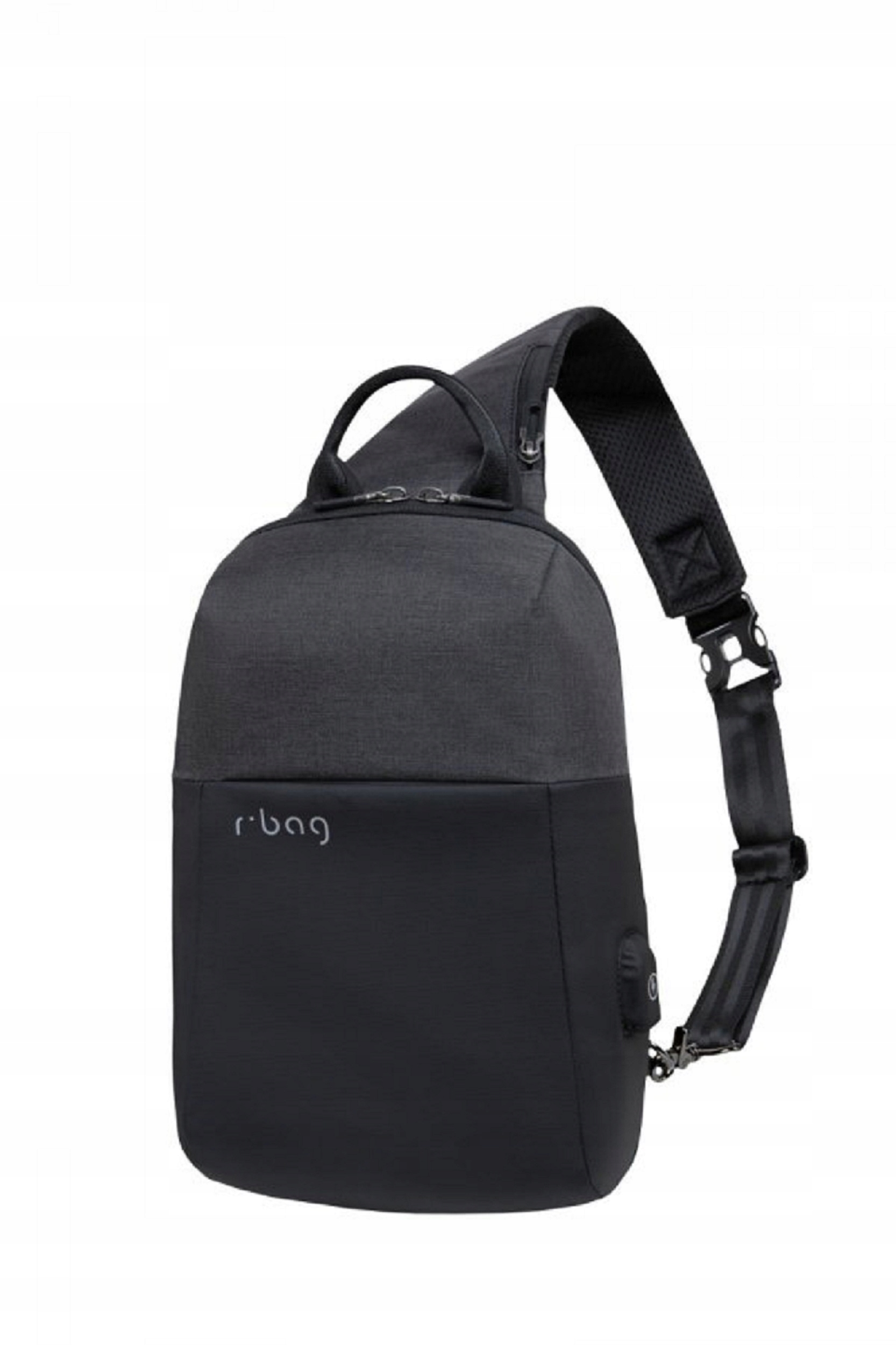 Pánsky batoh na jednom ráme magnet r-bag čierny