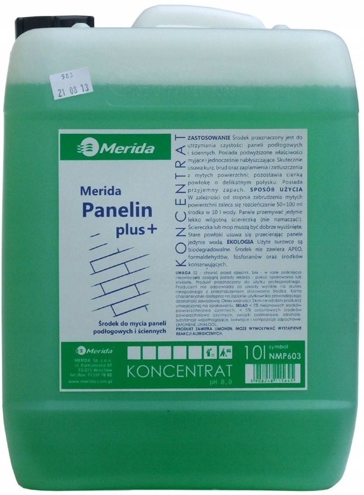 Kvapalina pre panely Merida Panelin plus 10 litrov NMP603